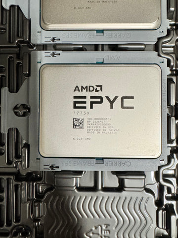 AMD EPYC 7773X Processor 64 Cores 2.2GHz 100-000000504  Tray