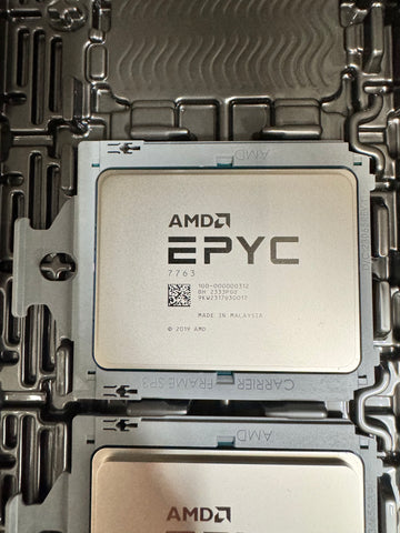 AMD EPYC 7763 Processor 64 Core 2.45 GHz 100-000000312 OEM Tray